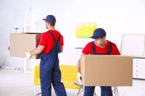 Removal team planning a house move in Tufnell Park