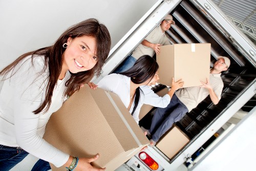 Checklist and packing supplies for preparing items for storage